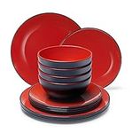 TP 12-Piece Dinnerware Set, Melamin