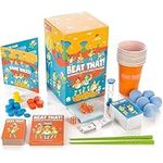 Gutter Games Beat That! Family Challenge Board Game and Household Objects Expansion Pack - 240 Cards - Multi-Coloured Set for Kids and Adults - Suitable for 2-8 Players - Ages 9 and Up