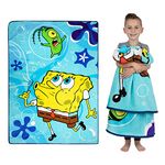 Franco Kids Bedding Ultra Soft Plush Micro Raschel Blanket, 62 in x 90 in, Spongebob Squarepants