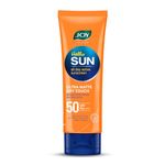 Joy Ultra Matte SPF 50 Sunscreen (100ml) | Ultra Light, Water Resistant & Zero White Cast Cream For Sun Protection & Tan Control | Broad Spectrum Sunscreen For Oily Skin & All Skin Types