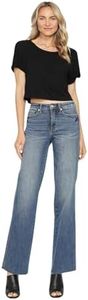 Judy Blue Mid-Rise Tummy Control Jeans, Size 9