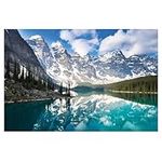 Enovoe Puzzles for Adults 1000 Pieces - Featuring Moraine Lake Alberta - Challenging and Educational Masterpieces Puzzle for Kids - Large, 27" x 20" - Premium Jigsaw Puzzles 1000 Pieces for Adults