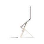 Roost V3 Plus - Ultra Portable and Adjustable Laptop Stand - Quick-Release Height Adjustment, 5 to 14 inch Screen Lift, Patented Rigid Folding Structure and Self-Adjustings Laptop Grips | Dune Color