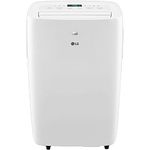 LG 6,000 BTU Portable Air Conditioner, 115V, Cools 250 Sq.Ft. (10' x 25' Room Size), Portable Air Conditioner for Home with Quiet Operation, LCD Remote Control, and Window Installation Kit, White