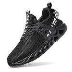 Safety Shoes for Mens Womens Steel Toe Shoes Lightweight Puncture Proof Slip Resistant Sneakers Industrial & Construction Anti-Puncture Ultralight Breathable Comfortable Work Shoes Sneakers