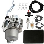 EX30 Carburetor Kit Fit for Subaru Robin EX30 Carb Mikuni RGX4800 RGN5100 Engine Replaces for 279-62364-00 279-62364-10 279-62364-20 Stens 058-161 with Fuel Hose Shut Off Valve Fuel Filter