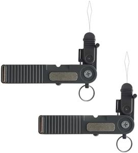 EUPHENG 5 in 1 Fly Fishing Nipper 2pcs Tippet Cutter Multifunctional line Clipper with Hook Threader,Hook Sharpener,Hook Eye Cleaner for Fly Fishing