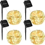 Twinkle Star 4 Pack Outdoor Solar S