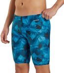 Sporti Fractalicious Jammer Swimsuit - Blue - 32