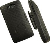 OEM Verizon Shell Holster Belt Clip Case Combo for Motorola Droid Turbo XT1254 - MOTXT1254HOC