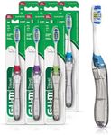 GUM Folding Travel Toothbrush, Comp