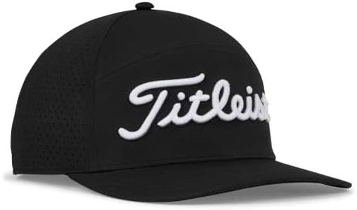 Titleist Womens Diego Golf Hat Baseball Cap, Black/White