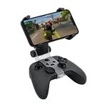 Gamer Gear Xbox Series X Controller Mobile Gaming 4 point Clamp, Xbox Controller Phone Mount Adjustable Phone Holder Clamp Compatible with Xbox Series X|S, Xbox One, Black