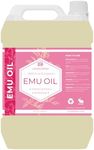 Leven Rose Emu Oil 32oz bulk, 100% Pure Natural Hair Strengthener Anti Aging Skin Moisturizer