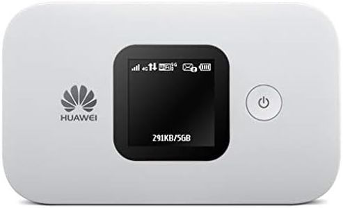 HUAWEI E5577 White 4G Low-cost Travel Wi-Fi, Super-Fast Portable Mobile Wi-Fi Hotspot – Long-lasting Battery
