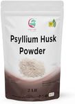 Psyllium Husk Powder 2 lb | Soluble Fiber Supplement | Keto Friendly | Use in Smoothies, Cooking and Baking | Unflavored, Fine Ground, 100% Natural, Non GMO | Supports Digestive Health | Yogi's Gift®