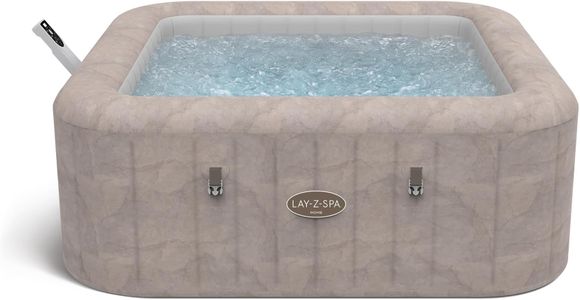 Lay-Z-Spa Rome Inflatable Hot Tub – 4 Person Portable Spa