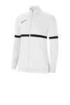 NIKE Women's W Nk Dry Acd21 Trk Jkt Jacket, white/black/black/black, XL UK