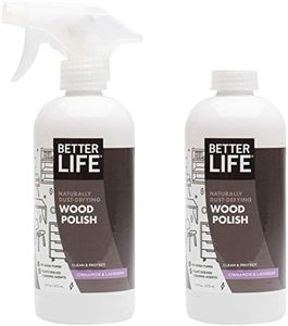 Better Life Natural Wood Polish, Lavender & Cinnamon , 16 Ounces (Pack of 2), 24193