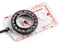 Orienteering Compass Hiking Backpacking Compass | Advanced Scout Compass Camping Navigation - Boy Scout Compass for Kids | Professional Field Compass for Map Reading - Best TurnOnSport Survival Gifts