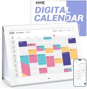 KEVZEZY 2026 New Upgraded Smart Digital Calendar Family Wall Planner, WiFi Cloud Sync Color-Coded Schedule, Interactive Chore Chart & Meal Plan, HD Touchscreen Desktop Smart Calendar with 32GB Photo Frame