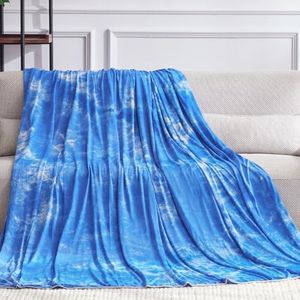 Guohaoi Cooling Blanket King Size (90"x108") Summer Blanket Tie Dye for Hot Sleepers Lightweight Breathable Bed Blanket, Arc-Chill Q-Max >0.5 Cool Fiber