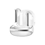 VIBEATS T1 Pro Wireless Earbuds, Bluetooth Headphones in-Ear, 15M Transmission Range, USB-C Fast Charge, Clear Sound with Bass, IPX7 Waterproof Sport Headphones with Built in Mic (White)