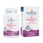 Nordic Naturals Prenatal DHA Supplement 830Mg Omega 3 Fish Oil+400 Iu VitaminD3 For Babies During Pregnancy & Lactation Vitamins For Pregnancy | Unflavoured 90 Fishoil Softgel