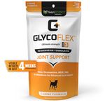 VetriScience Laboratories 015VS956912 GlycoFlex 3 Hip and Joint Support for Dogs, 120 Bite Sized Chews, 30.69