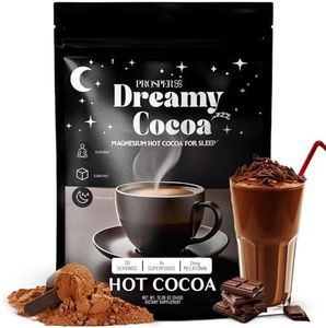 Prosper Magnesium Hot Cocoa - Organic Melatonin & Sugar Free Cocoa - Sleep Aid with Adaptogens - 14 Superfoods, Non Dairy, Keto & vegan Organic Hot Cocoa - Caffeine Free Hot Chocolate- 30 Servings