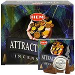 Attracts Money Incense Cones And Cone Incense Burner Bundle Insence Insense Hem Incense