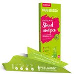 PEE BUDDY 10 Funnels Disposable Female Urination Device for Women | Portable, Leak-proof Stand and Pee Funnels for Women, Girls| Public Toilets, Travel, Camping, Hiking and Outdoor Activities