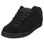 DC mens Net Skate Shoe, Black/Black