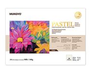 MUNGYO Professional Pastel Paper Pad A4 Size for Oil Pastel, Dry Pastel 30 Sheets (White)