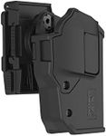 360° Rotation Sig P320 Holster,OWB Holster for Sig Sauer P320 M17 M18 Taurus G3 Tactical Outside Waistband Holster Anto Lock Retention Level 2 Index Finger Released Right Handed…