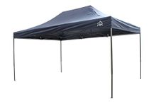 All Seasons Gazebos, 3x4.5m, Heavy Duty, Fully Waterproof, PVC Coated, Premium Pop Up Gazebo + Carry Bag With Wheels & 4 x Superior Leg Weight bags. Choice of colours (Navy Blue)