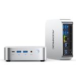 ACEMAGIC K1 Mini PC, Intel Core i5-12600H 32GB DDR4 1TB SSD, Mini Computers (4.5GHz, 12C/16T) PCIe3.0 Type-C/LAN 2.5G/HDMI/DP, 4K Triple Display Win 11 Pro Mini Desktop PC BT5.2/WiFi6/Home/Office