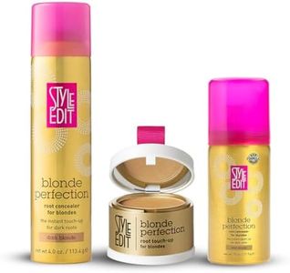 Style Edit Dark Blonde Full Size, Travel Size Concealer, and Touch Up Powder