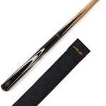 Riley 2 Piece North American Ash Snooker & Pool Cue - 145cm - 9.5mm tip with Soft Cue Case