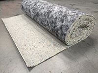 10mm Thick PU Carpet Underlay Rolls | Choose from 30 Sizes | 5m² Total Area | UK Manufactured Quality Luxury Feel