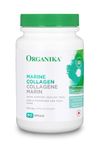 Organika Canadian-Made Marine Collagen Capsules - Salmon Collagen- Skin, Hair, and Nail Support - Premium Sourcing - 90 caps