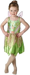 Peter Pan - Disfraz de Campanilla para niña, infantil talla 5-7 años (Rubie's 620690-M)