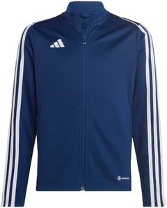 adidas Kids' Tiro23 League Training Jacket, Team Navy Blue, Large