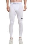 Invincible Men's Ghost Compression Leggings White Large