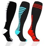 3 Pairs Plus size compression socks