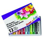 Pentel Arts Oil Pastels, AP Certified Non-Toxic, Artist Quality, Safe for at Home or in the Classroom, Box of 12 Colours