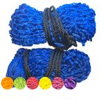 2 X Hay Net For Horses Multipack - Daisy Equestrian Net Bag With Extra Strong Mesh Holes For Greedy Horses.Horse Accessories Haynet For Haylage & Soak Hay Bale (Royal Blue, 50.00)