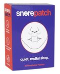 SnorePatch | Snore Patch | Reduce or Stop Snoring | Anti Snoring Sleep Patch | Advanced Gentle Mouth Tape to Mute Snoring for Better Nose-Breathing | Improved Night time Sleeping and Snoring Relief