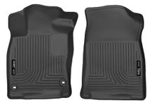 Husky Liners X-act Contour Floor Mats | Fits 2016-2021 Honda Civic Coupe/Sedan & Honda Insight; 2017-2021 Honda Civic Hatchback | Front Row, 2-pc Black - 52141