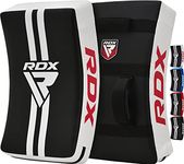 RDX Kick Shield Muay Thai Kickboxing, 60CM Large Heavy Curved Kicking Striking Body Pad, Punching Foot Target MMA Boxing Training, 3 Padded Handles, Martial Arts Karate TKD Taekwondo (ONE PAD ONLY)